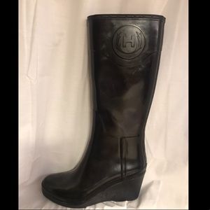 Hunter Zermatt Champery wedge boot 9M/10W/42/8UK